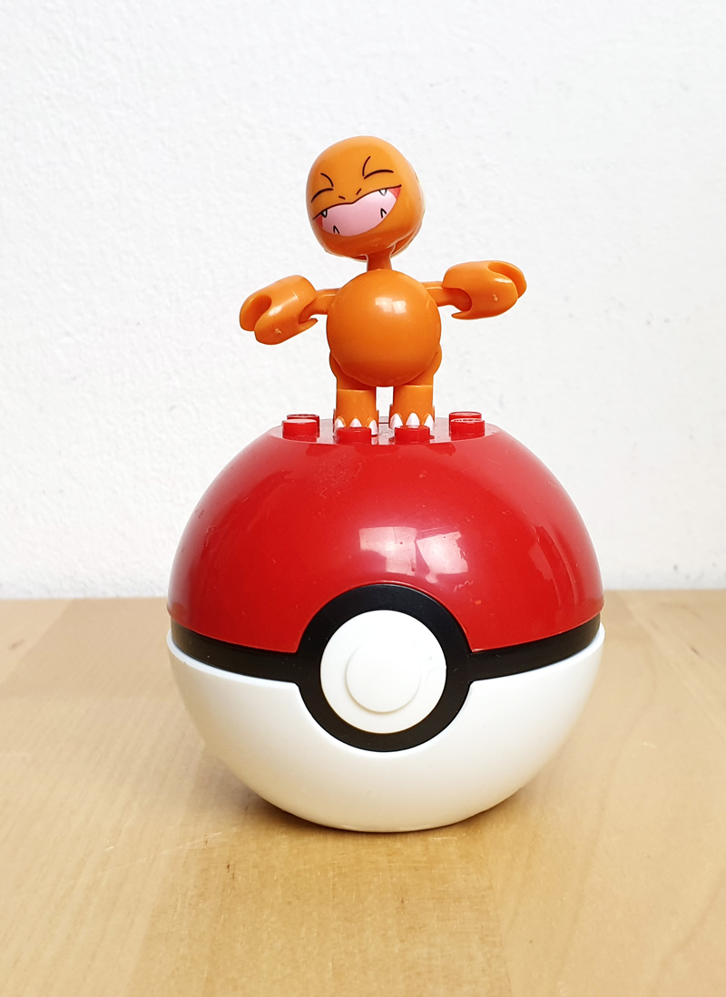 MEGA Construx Glumanda GKY71 Figur auf Pokeball