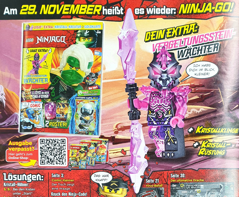 LEGO Ninjago Heft 95/2022 Vorschau Ausgabe 96