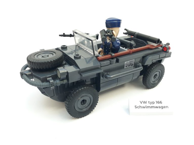 Volkswagen Militärmodelle von COBI: Kübelwagen und Schwimmwagen vorgestellt