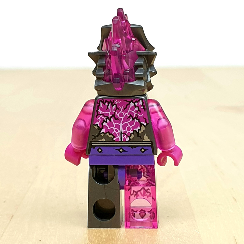 LEGO Ninjago Heft Nr. 96/2022 Vergeltungsstein-Wächter Minifigur Rückenansicht