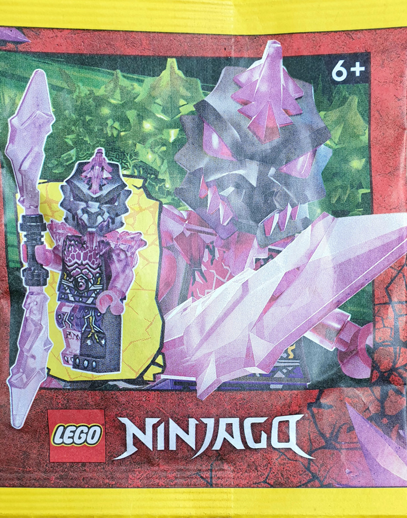 LEGO Ninjago Heft Nr. 96/2022 Vergeltungsstein-Wächter Minifigur Paperbag