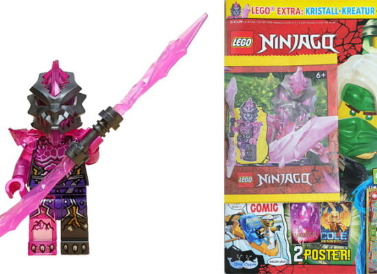 LEGO® Ninjago Magazin 96/2022 mit Vergeltungsstein-Wächter Minifigur