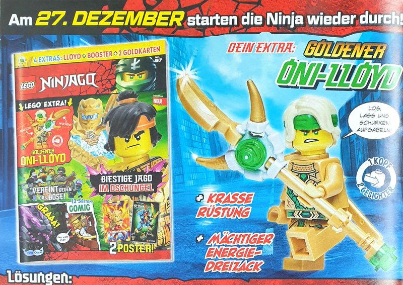 LEGO Ninjago Heft Nr. 96/2022 Vorschau auf Ausgabe 97