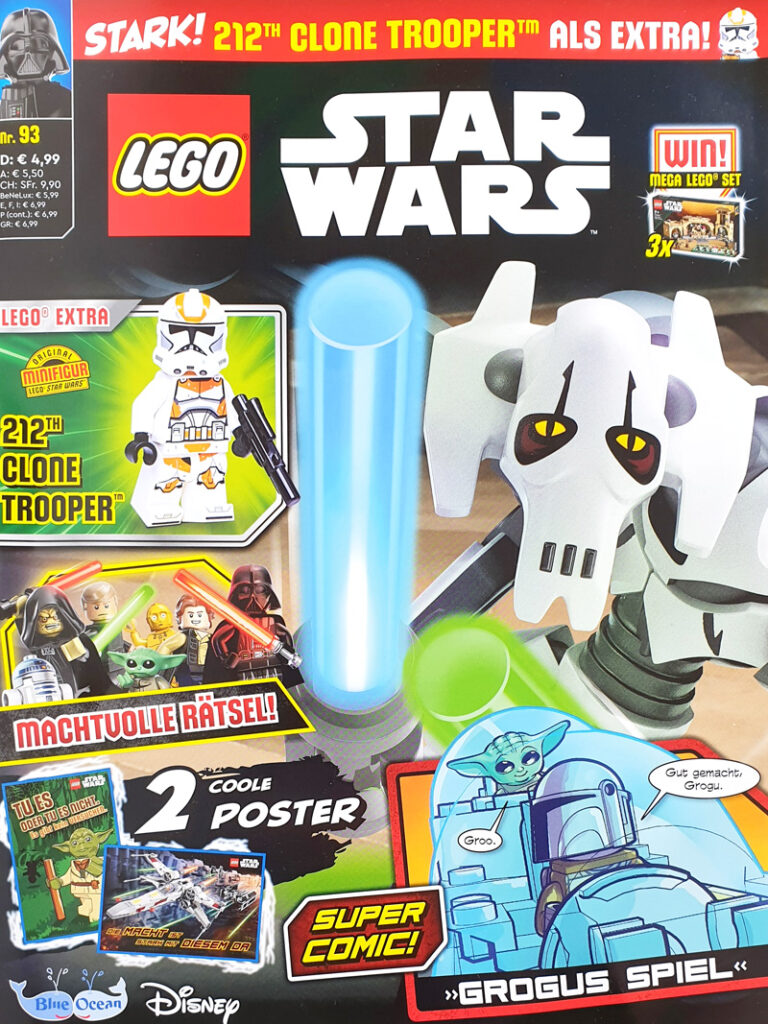 LEGO Star Wars Heft 93 / 2023 mit 212th Clone Trooper Heft ohne Paperpack