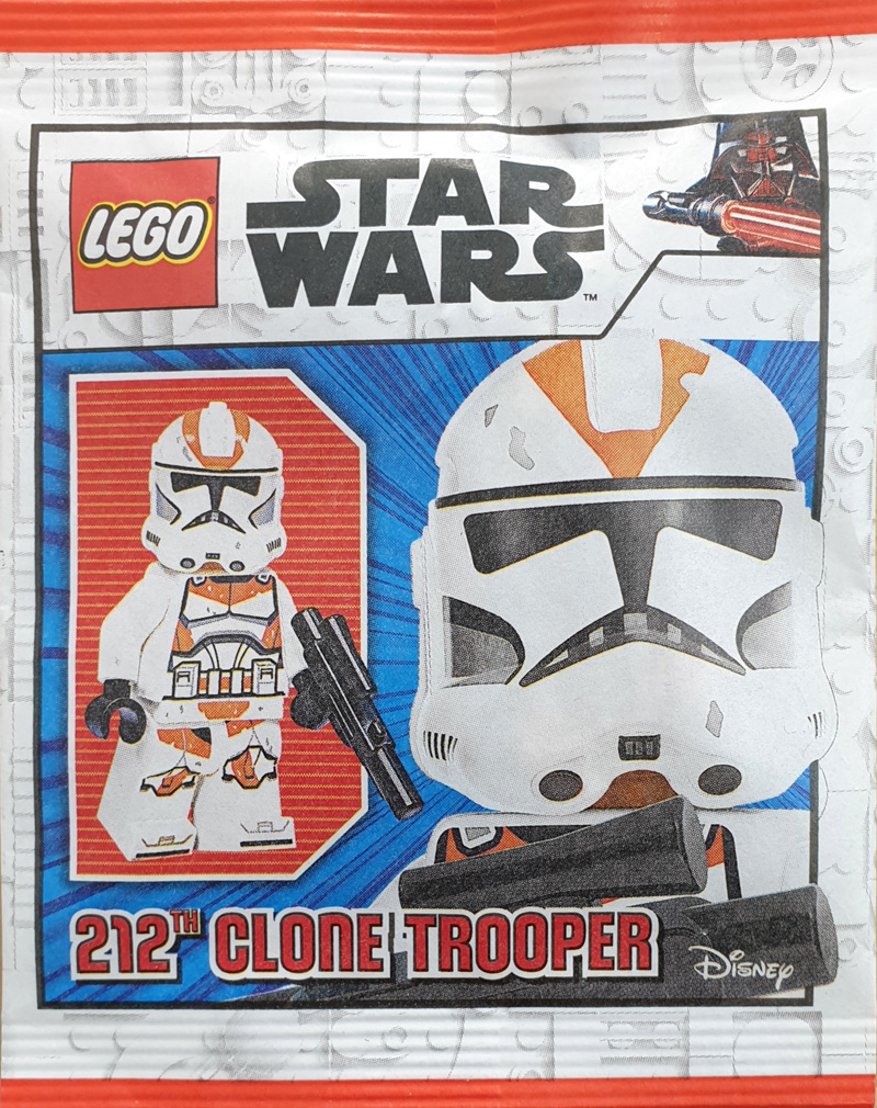 LEGO Star Wars Heft 93 / 2023 mit 212th Clone Trooper Paperpack