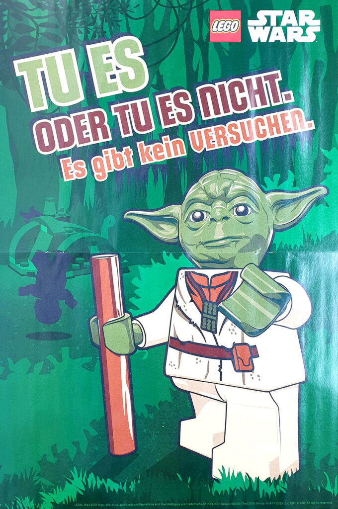 LEGO Star Wars Heft 93 / 2023 mit 212th Clone Trooper Poster mit Yoda