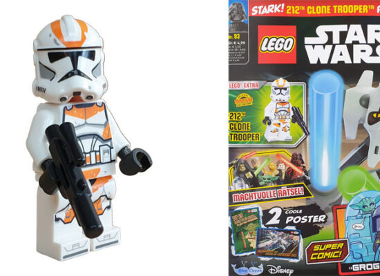 LEGO® Star Wars™ Magazin Nr. 93/2023 mit 212th Clone Trooper Minifigur