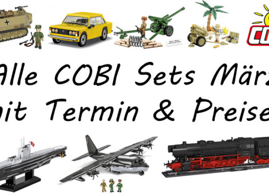 Neue Sets von COBI im März 2023