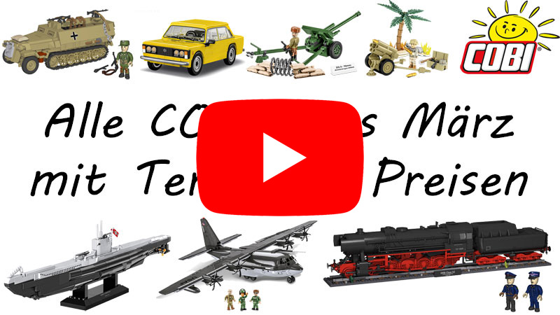 Neue Sets von COBI im März 2023 - als Video