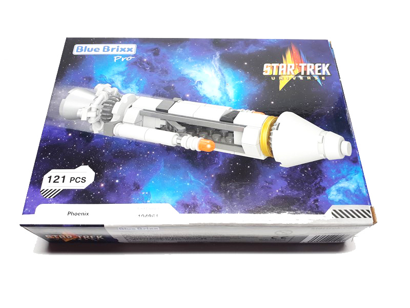 BlueBrixx Star Trek Phoenix Box Vorderseite