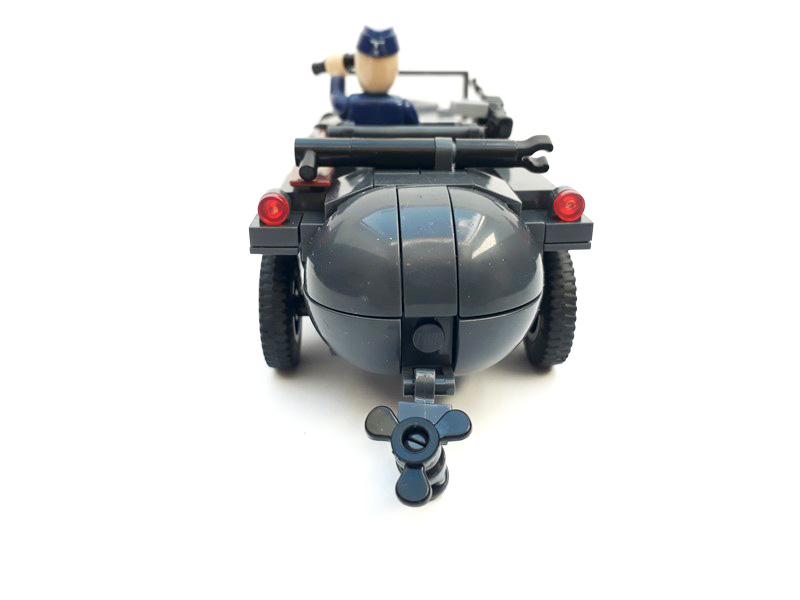 COBI Volkswagen Typ 166 Schwimmwagen 2403 Rückenansicht