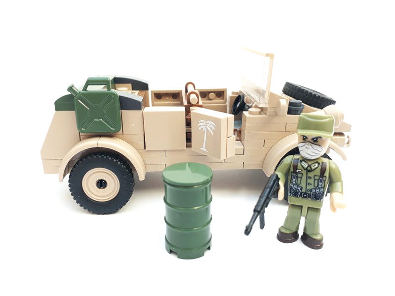 COBI Volkswagen Typ 82 Kübelwagen 2402 Set mit Minifigur