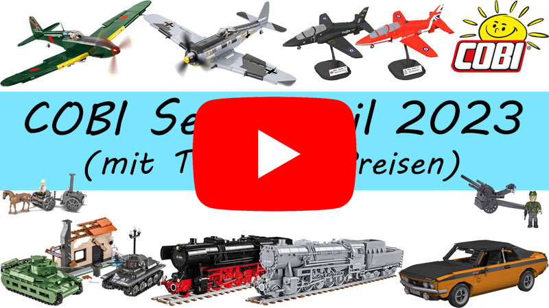 COBI neue Sets April 2023 YouTube