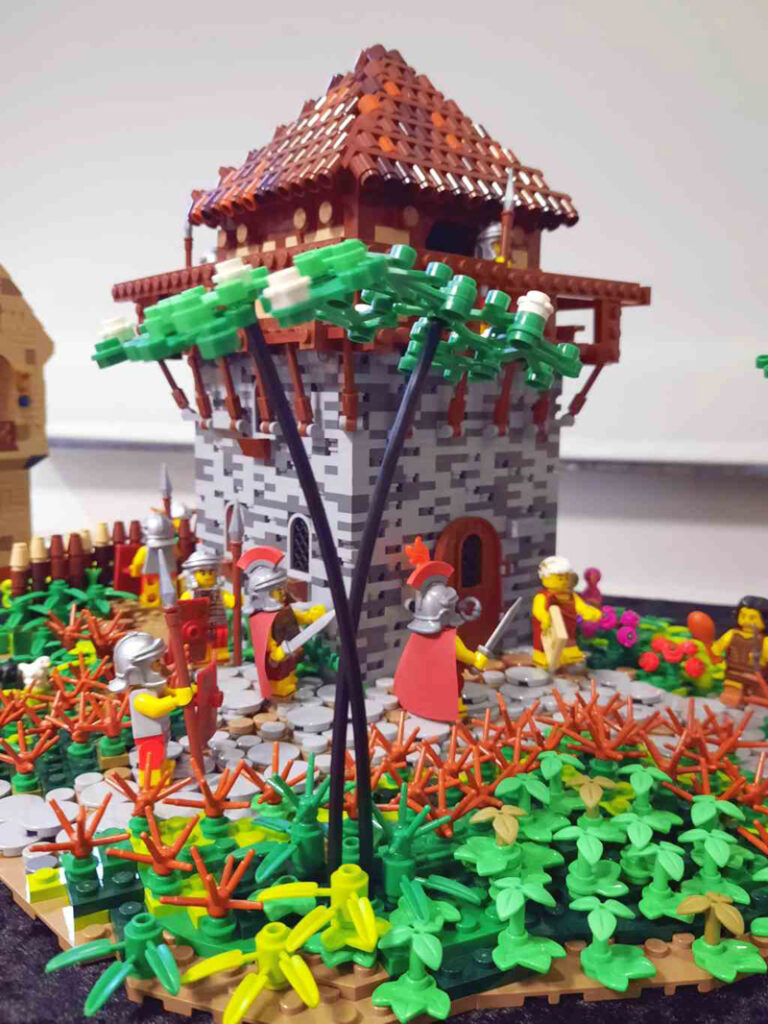Bricks am Meer 2023 LEGO Veranstaltung Ausstellungsstück römische Soldaten
