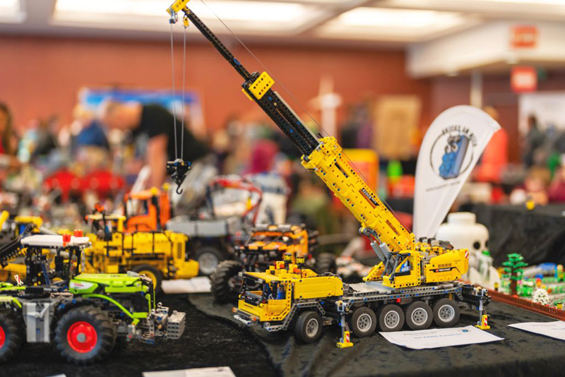 Bricks am Meer 2023 LEGO Veranstaltung Ausstellungsstück Fahrzeuge Technic