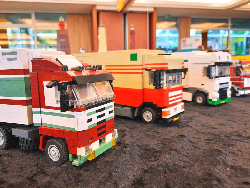 Bricks am Meer 2023 LEGO Veranstaltung Ausstellungsstück Fahrzeuge