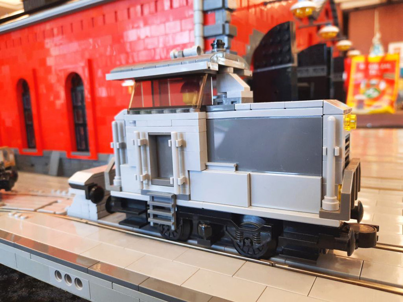 Bricks am Meer 2023 LEGO Veranstaltung Ausstellungsstück Eisenbahn