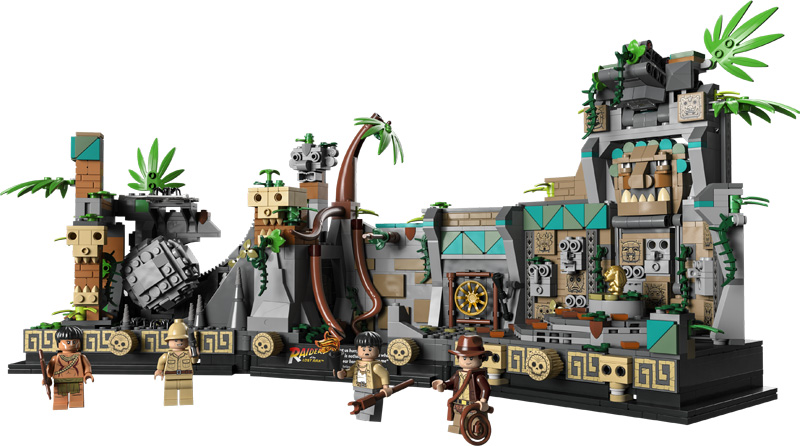 LEGO Indiana Jones Flucht aus dem Tempel 77015 Set und Minifiguren