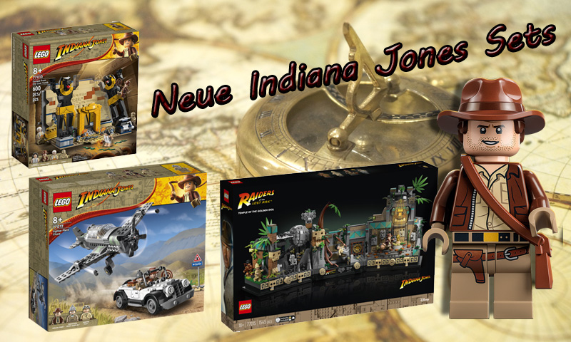 LEGO Indiana Jones Sets 2023 Titel