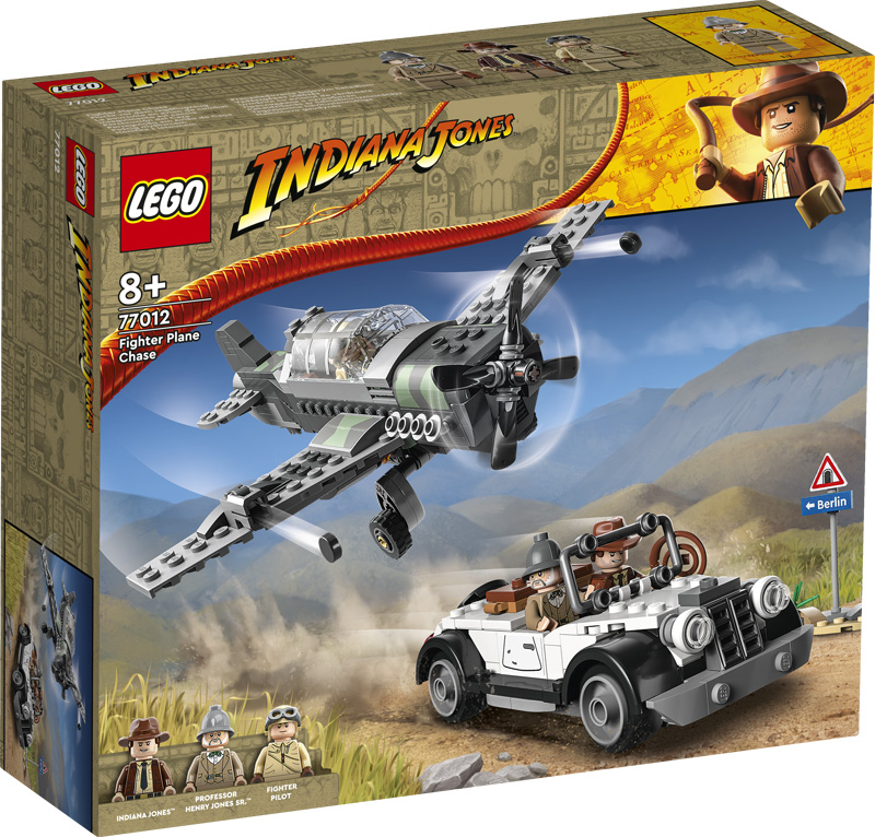 LEGO Indiana Jones Verfolgungsjagd 77012 Box Vorderseite