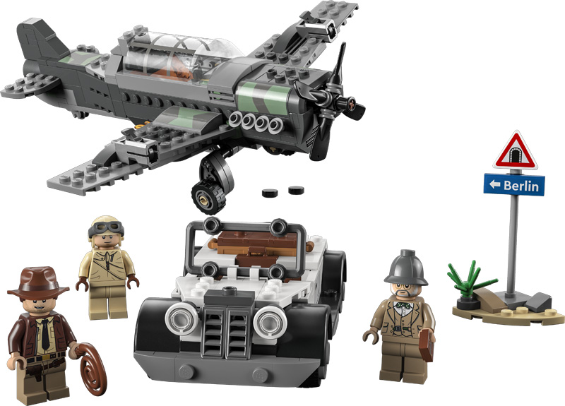 LEGO Indiana Jones Verfolgungsjagd 77012 Set und Minifiguren