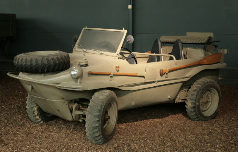 Schwimmwagen Typ 166 ausgestellt im Imperial War Museum Duxford
