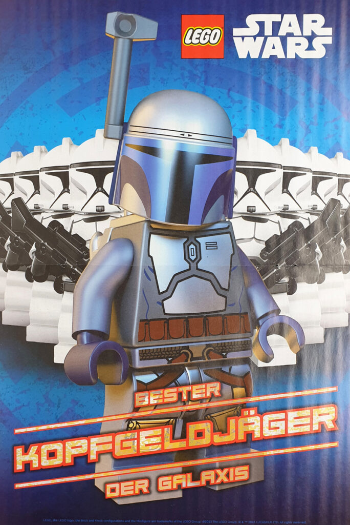 LEGO Star Wars Heft 94 2023 Poster Mandalorianer