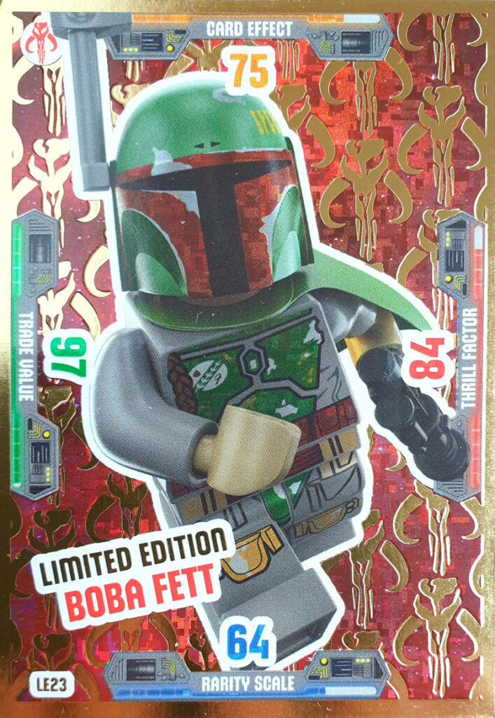LEGO Star Wars Heft 94 2023 Sammelkarte Boba Fett