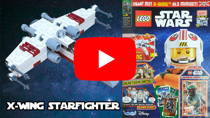 LEGO Star Wars Heft 94 2023 Titelbild youTube