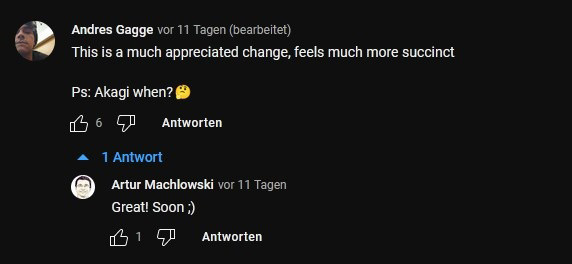 COBI News 45 Schlachtschiff Akagi YouTube Kommentar