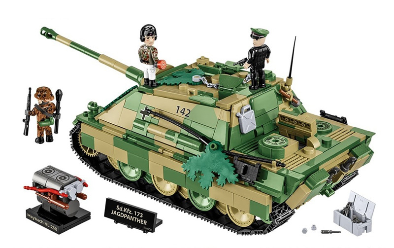 COBI Jagdpanther limitierte Ausgabe 2573 Set