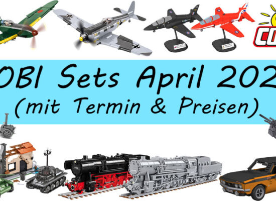 Neue Sets von COBI im April 2023