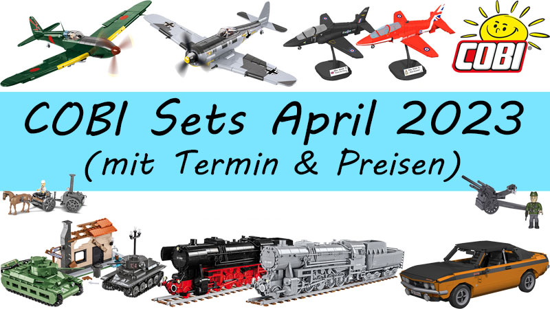 COBI neue Sets April 2023