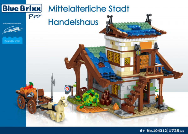 Rabatte bei BlueBrixx Mittelalterliche Stadt Handelshaus 104312 Box