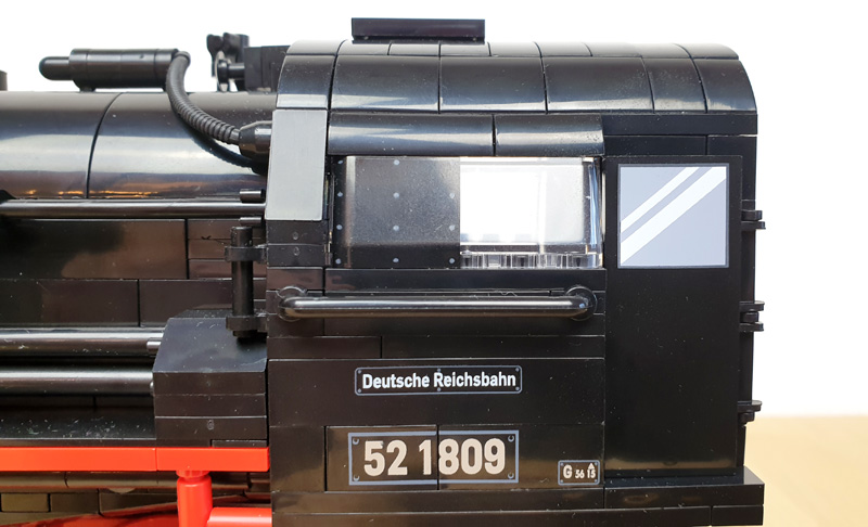 COBI DR BR 52 Steam Locomotive Executive Edition 6280 Lok Detail mit Fenster und Prints