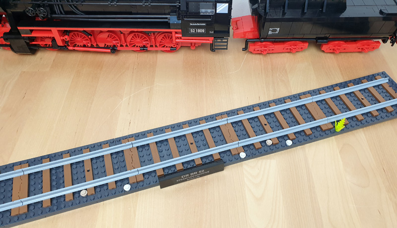 COBI DR BR 52 Steam Locomotive Executive Edition 6280 Lok und Tender mit Schienen