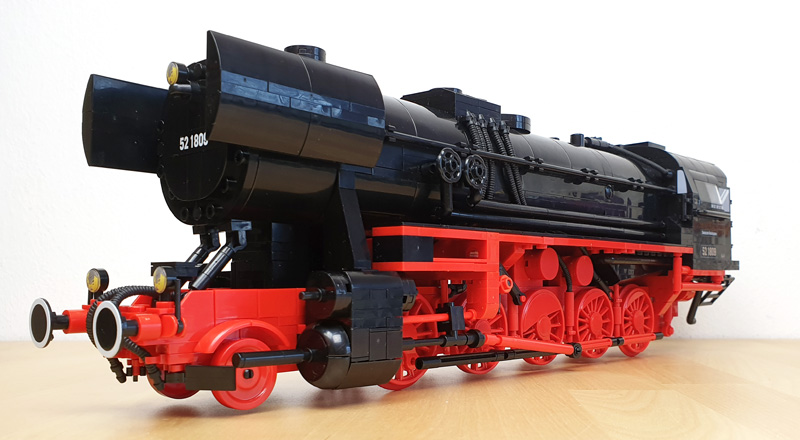 COBI DR BR 52 Steam Locomotive Executive Edition 6280 Lok schräge Ansicht