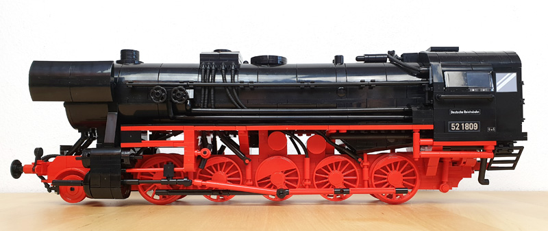 COBI DR BR 52 Steam Locomotive Executive Edition 6280 Lok Seitenansicht