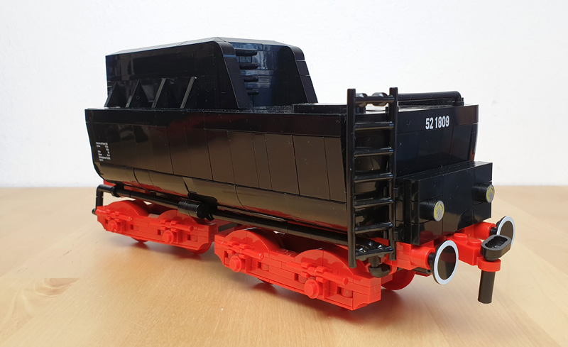 COBI DR BR 52 Steam Locomotive Executive Edition 6280 Tender schräge Ansicht