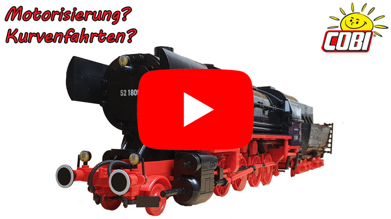 COBI DR BR 52 Steam Locomotive Executive Edition 6280 Titel YouTube