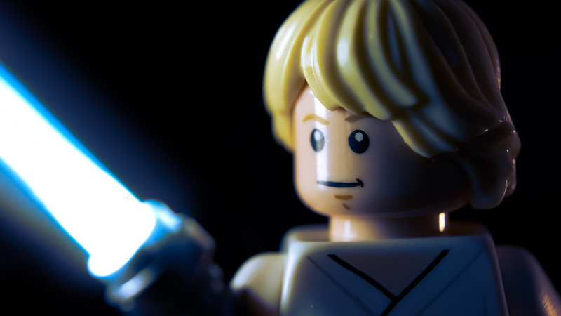 Lego Ausstellung Kleine Steine große Helden 2023 Luke Skywalker