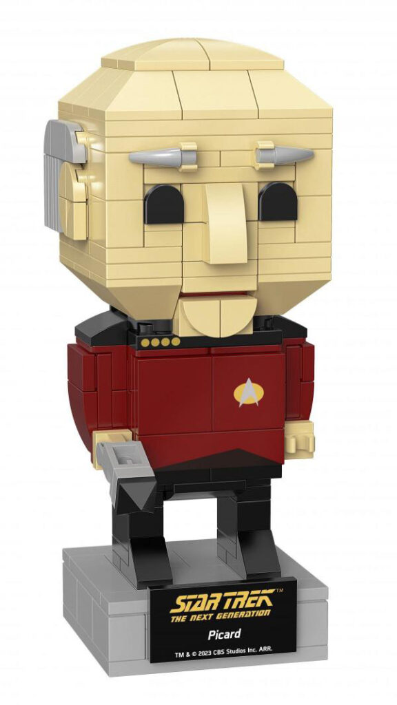 BlueBrixx Star Trek Brick Buddies Picard 105447 Modell Vorderseite