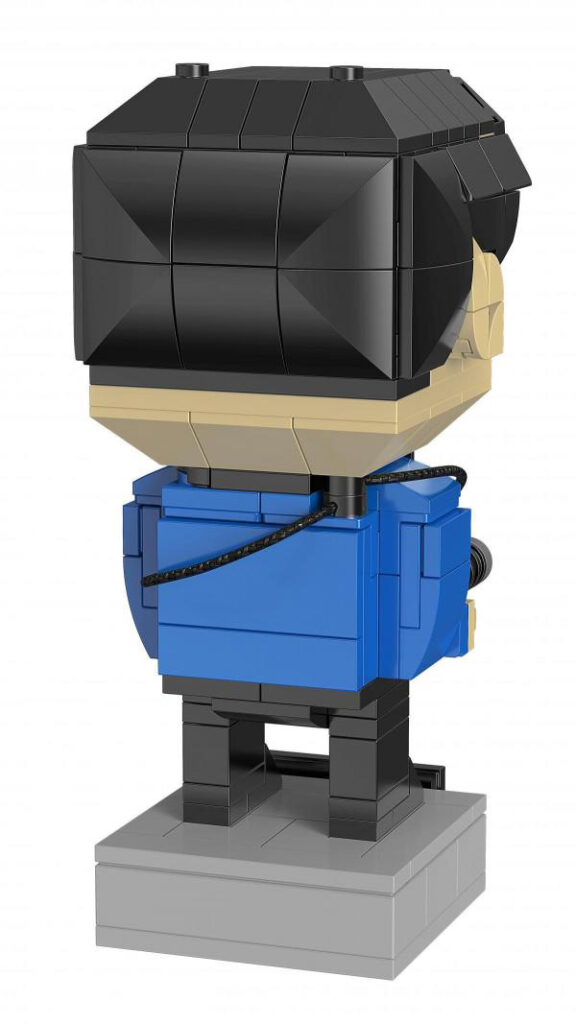 BlueBrixx Star Trek Brick Buddies Spock 105448 Modell Rückseite