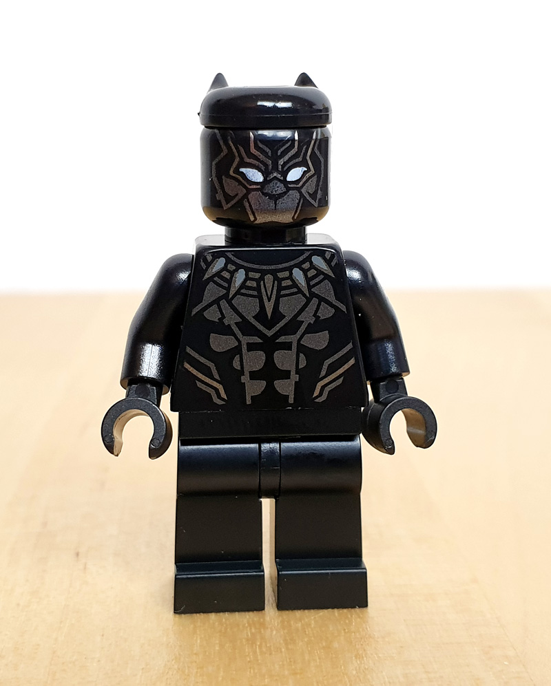 LEGO Avengers Magazin 16/2023 Black Panther Minifigur Vorderseite