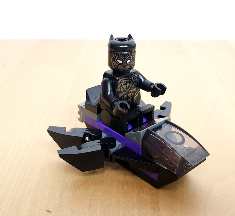 LEGO Avengers Magazin 16/2023 Black Panther Minifigur und Super-Jet