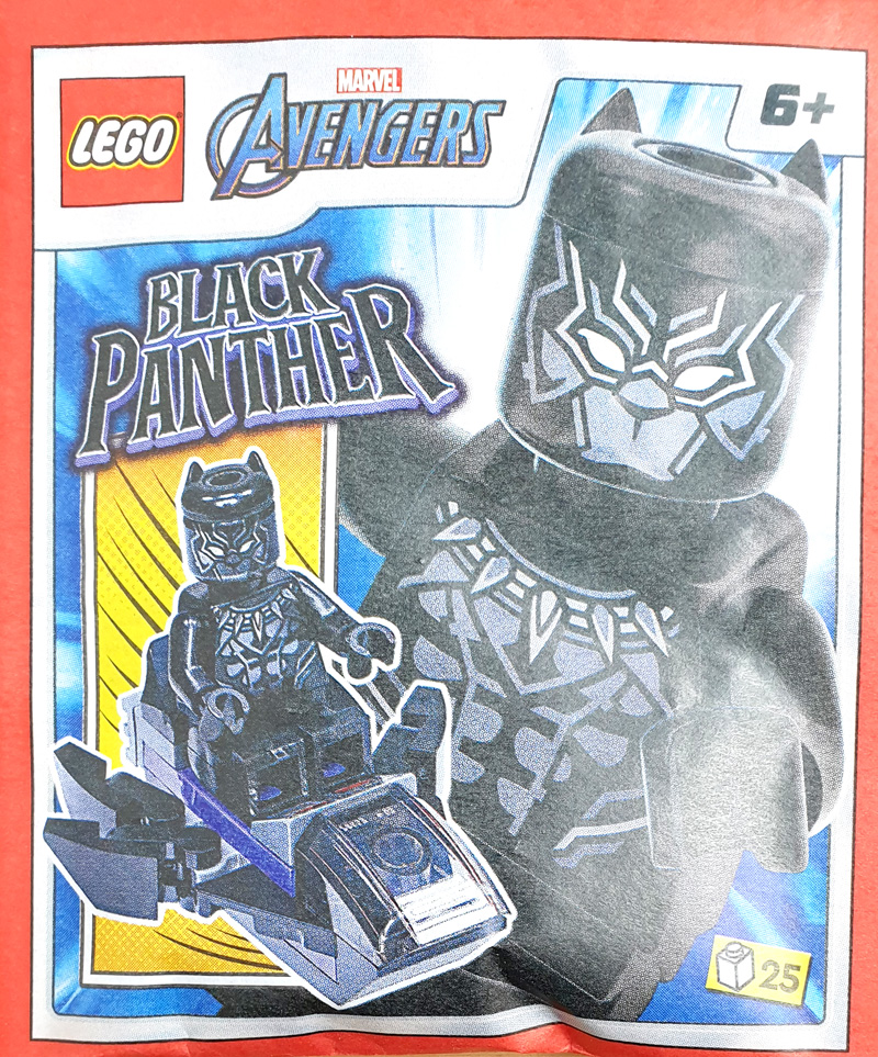 LEGO Avengers Magazin 16/2023 Black Panther Paperpack