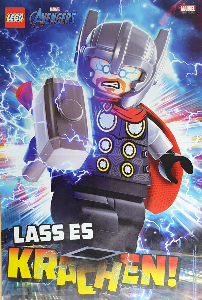 LEGO Avengers Magazin 16/2023 Poster