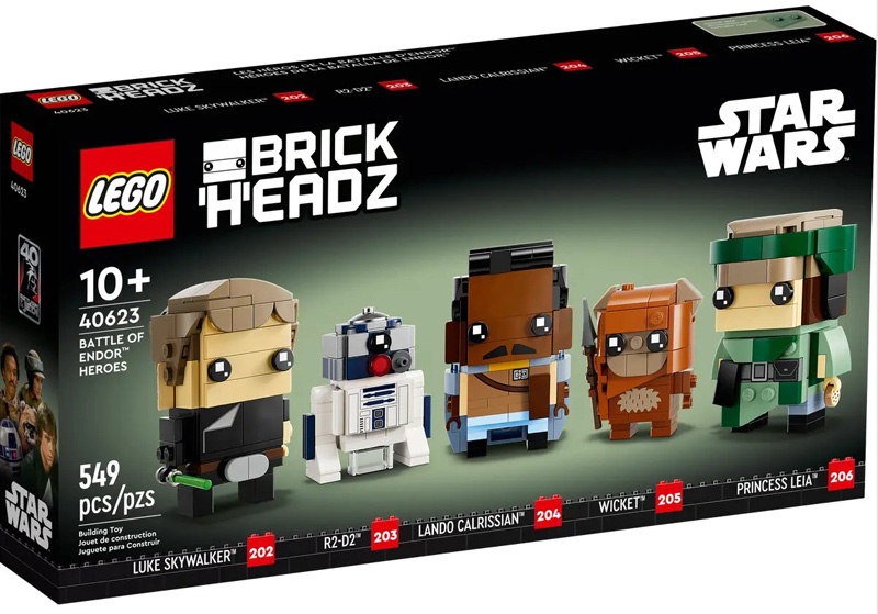LEGO Die Helden der Schlacht von Endor Brickheadz 40623