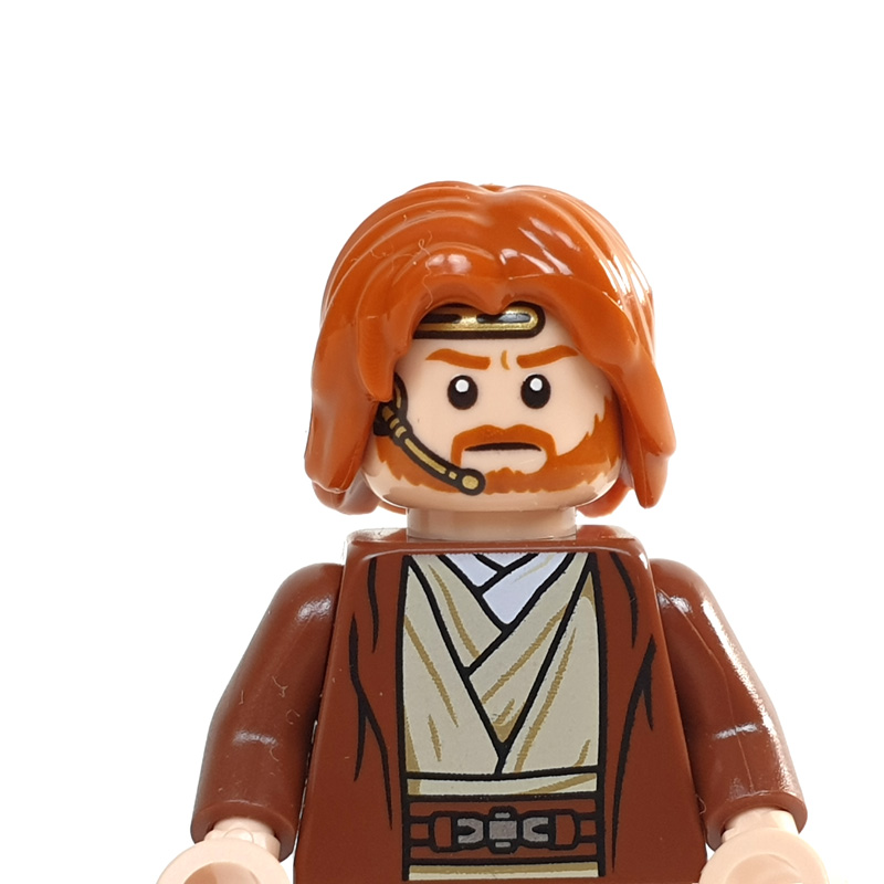 LEGO Star Wars Magazin 95 / 2023 mit Obi-Wan Kenobi Minifgur Gesicht mit Haarteil