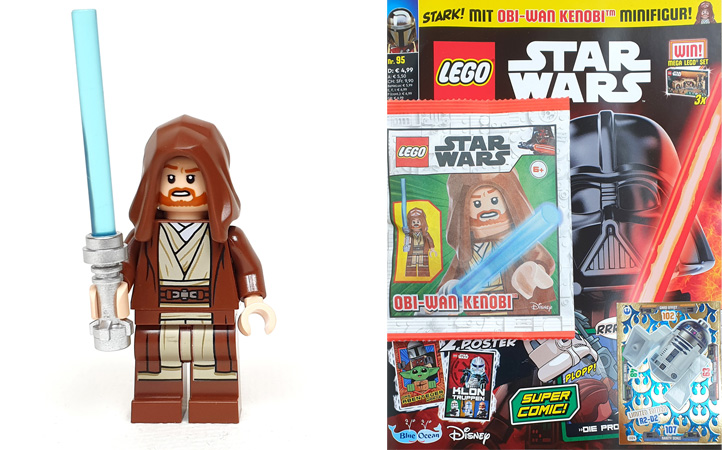 LEGO Star Wars Magazin 95 / 2023 mit Obi-Wan Kenobi Minifgur Heft komplett